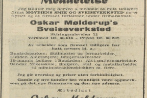 Bilde av Oskar Mølderups Sveiseverksted